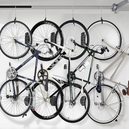 Rafter Hanger Hook, Large S Hooks for Hanging, Ladder Hanger, Bike Hooks, Garage Storage Organizer, Black 8PC