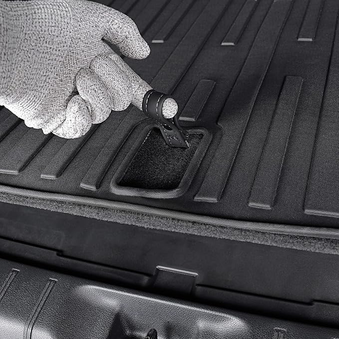 Cargo Mat with Backrest Mats for 2024 2025 2026 Lexus TX 350/500h/550h+, All Weather TPE Protectors Cargo Liner Accessories for TX350/TX500h/TX550h+ (Cargo Mat with Backrest Mats)