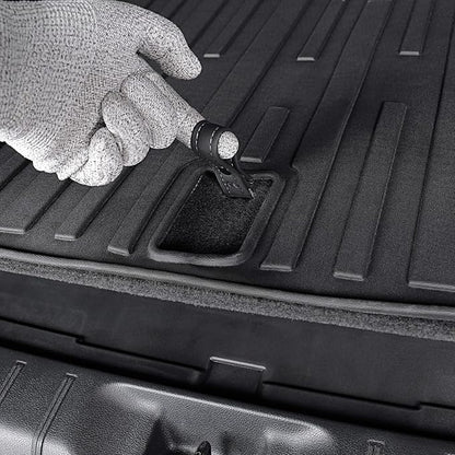 Cargo Mat with Backrest Mats for 2024 2025 2026 Lexus TX 350/500h/550h+, All Weather TPE Protectors Cargo Liner Accessories for TX350/TX500h/TX550h+ (Cargo Mat with Backrest Mats)