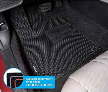 CLIM ART All-Weather Car Floor Mats Compatible with Honda Accord 2018-2022, Custom-Fit Heavy-Duty Floor Liners for Cars & SUVs, Car Accessories for Men & Women, Black - FL011518057