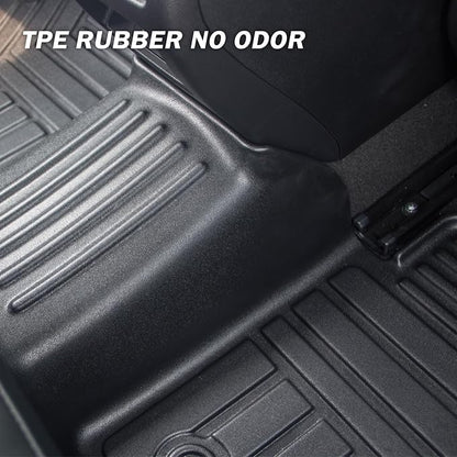 KUST Custom Fit Floor Mats for 2019-2025 2026 Nissan Altima Accessories All Weather Floor Mat Carpet Liners Front Rear 2 Row Seat Black Liner TPE