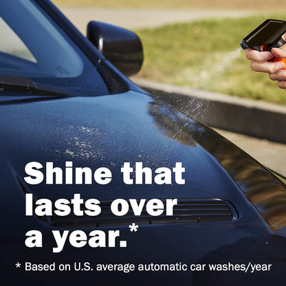 Nu Finish Water-Repellent Ceramic and Graphene Technology Vehicle Finishing Kit, Car Shine - Includes Graphene Coating Spray and Microfiber Towel