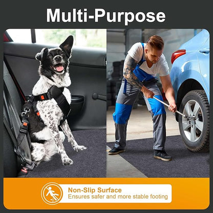Cargo Liner Mat (39" x 47"), Dog Seat Cover, Trunk Liner, Absorbent, Waterproof, Protects Vehicle Interior, for SUVs, Trucks, Vans, and Cars