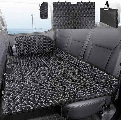 OHMU Non Inflatable Truck Bed Air Mattress for Large Truck,Car Travel Camping Back Seat Extender for F150/RAM 1500/Toyota/Silverado/GMC/Tundra