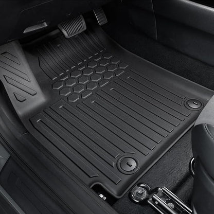 Floor Mats for Kia Seltos 2024-2026, All Weather Floor Mats Trunk Cargo Liner with Backrest Protectors Accessories, Full Coverage Set (Not fit Subwoofer)