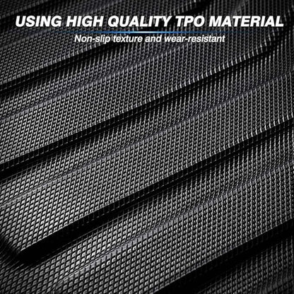 KUST Floor Mats for 2018-2024 BMW X3 G01 Accessories All Weather Floor Mat Custom Fit Floor Liners 2 Row Seat Liner Set 3PCS Black Non-Slip