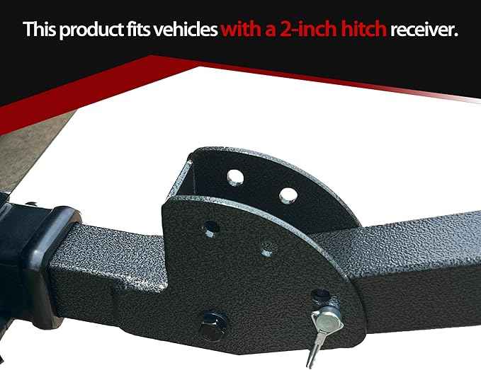 Truck Bed Extenders|4-Position Adjustable Truck & SUV Bed Extender Hitch Mount for Hauling Kayaks Ladders, Lumber & Large Gear |Durable Silver Hammered Scratch-Resistant Design|750lbs Capacity