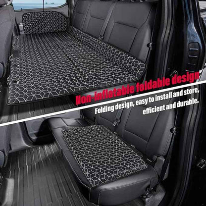 OHMU Non Inflatable Truck Bed Air Mattress for Large Truck,Car Travel Camping Back Seat Extender for F150/RAM 1500/Toyota/Silverado/GMC/Tundra