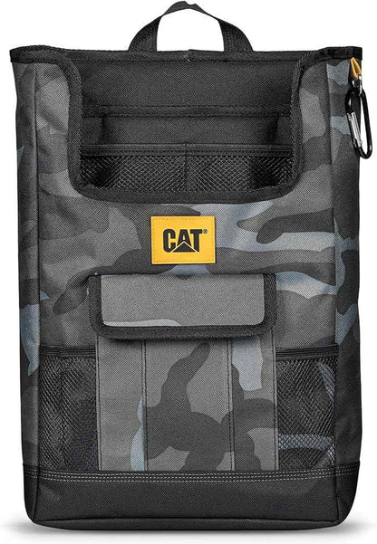 CAT® Car Seat Organizer for Cars Trucks SUVs, Removable Portable On-The-Go, Securely Attaches to Front or Rear Seats, Adjustable Straps, Car Accessories Compact Caddy for Travel Driving - Urban Camo