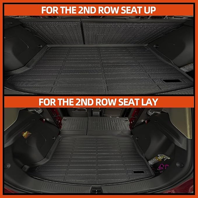 Custom Fit Floor Mats for Mazda CX-5 CX5 2013-2016, All Weather TPE Floor Liners with Trunk Mat & Backrest Protectors, Odorless Full Set Interior Accessories