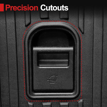 Cargo Mat for 2022-2026 Acura MDX Accessories, All Weather TPE Cargo Liner with Backrest Mat and Left Storage Mat for 2025 2026 Acura MDX Type S Accessories