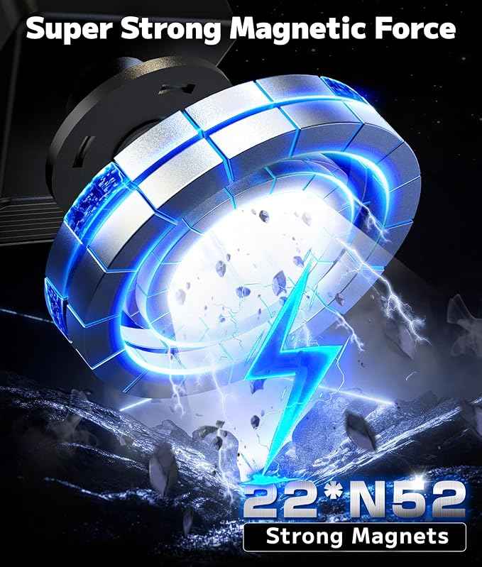 2-in-1 Magnetic Car Phone Holder & Aromatherapy Diffuser for Tesla Model Y Juniper 2025-2026 / Model 3 Highland 2024-2025 & 6-Seater YL, Screen Mount Air Freshener, Black(Ocean x3)