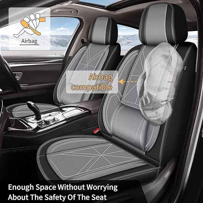 Full Set Seat Covers for Hyundai Tucson 2005-2025 2026: Waterproof Auto Seat Cover,Vehicle Interior Accessories,Easy to Install Faux Leather Seat Protectors (5 Seats,Black)