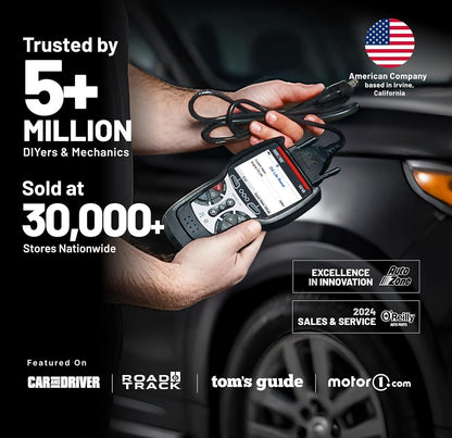Innova 5610 OBD2 Bidirectional Scan Tool - Understand Your Vehicle, Pinpoint What's Wrong, and Complete Your Repairs with Less Headache, Updates Included, US-Based Technical Support