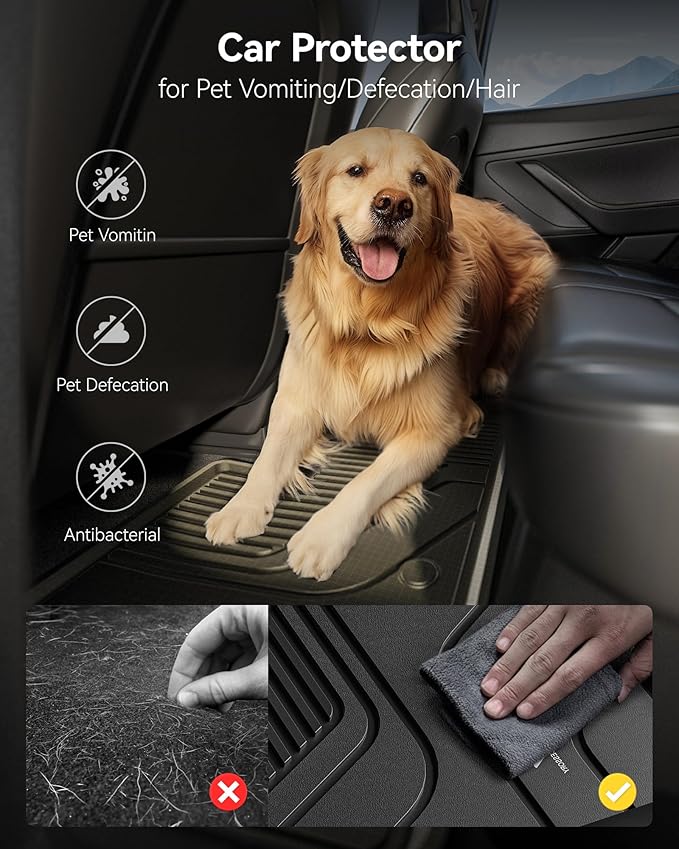 3W Cargo Liner for BMW X3 G45 2025 2026, BMW X3 Accessories Custom Fit TPE All Weather Car Trunk Mat for 30/M50 xDrive