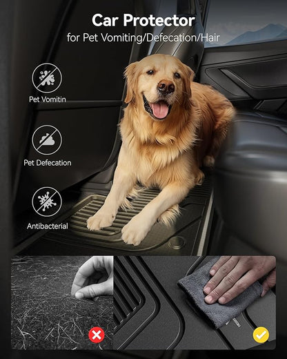 3W Cargo Liner for BMW X3 G45 2025 2026, BMW X3 Accessories Custom Fit TPE All Weather Car Trunk Mat for 30/M50 xDrive