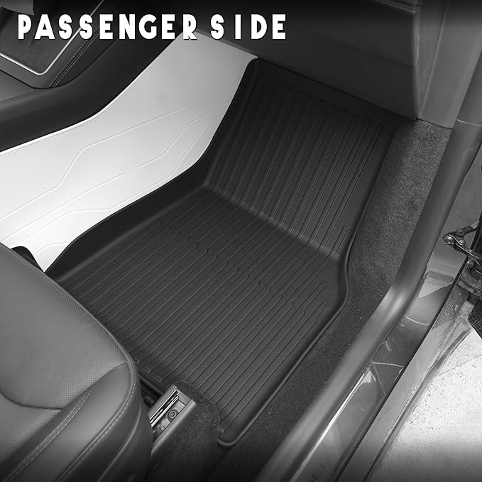 KARPAL Floor Mats for Tesla Model Y Juniper 2025 2026 (5 Seat), All Weather TPE Floor Liners Front & Rear Trunk Cargo Liners, Model Y Juniper Accessories 6PCS