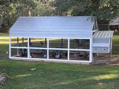 GarveeLife 13x26x11 Ft Oversized Metal Carport, Steel Heavy Duty Car Ports for All-Weather, Tall Carport for Full-Size Pickup Trucks, Boats, and Tractors