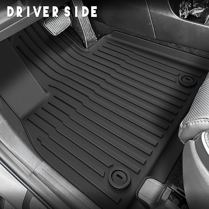 KARPAL Floor Mats Fit for Hyundai Palisade 2020-2025 (7-Seat/8-Seat), All Weather TPE Car Mats Cargo Liners Accessories, 1st & 2nd & 3rd Row & Cargo Liners