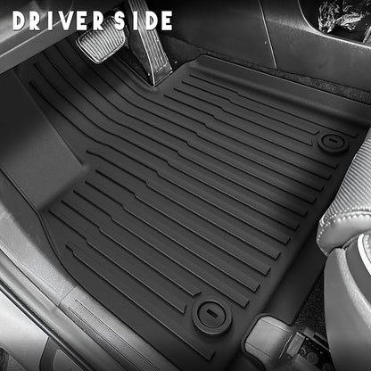 KARPAL Floor Mats Fit for Hyundai Palisade 2020-2025 (7-Seat/8-Seat), All Weather TPE Car Mats Cargo Liners Accessories, 1st & 2nd & 3rd Row & Cargo Liners