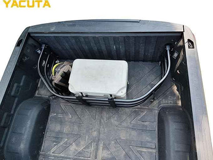 Truck Bed Extender Exclusive for 2019-2025 Chevrolet Silverado & GMC Sierra 1500; 2020-2025 Chevrolet Silverado & GMC Sierra 2500 HD/3500 HD|Equipped with Dedicated Brackets,Easy Installation