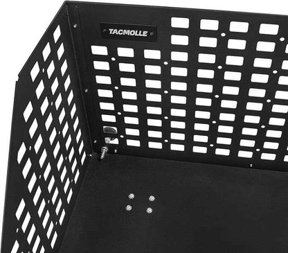 Truck Bed Organizer – MOLLE Panel Sliding Cargo Tray, Truck Bed Storage for MOLLE Accessories, Compatible with Ford F150 F250 F350 2015–2024