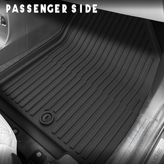 KARPAL Floor Mats Fit for Hyundai Palisade 2020-2025 (7-Seat/8-Seat), All Weather TPE Car Mats Cargo Liners Accessories, 1st & 2nd & 3rd Row & Cargo Liners