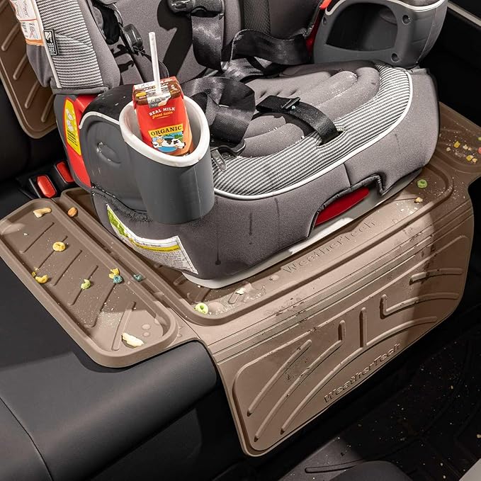 WeatherTech Child Car Seat Protector with Back Tan