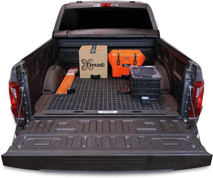 Tmat Truck Bed Organizer Storage System Slide Out Mat (Universal Fit or Standard Beds 6' to 6'5')
