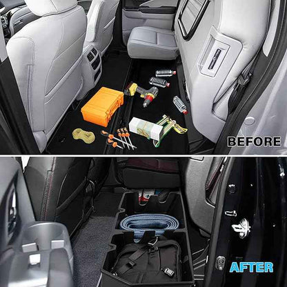 POPSTORE Under Seat Storage Compatible with 2006-2026 Honda Ridgeline Crew Cab, Upgraded Rear Underseat Storage Truck Organizer