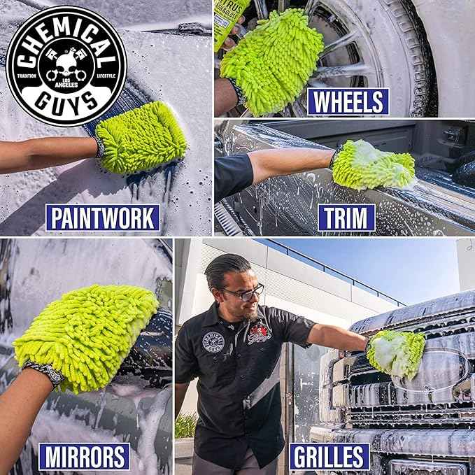 Chemical Guys HOL362 16-Piece Arsenal Builder Ceramic Car Wash & Protection Kit with Foam Gun, Bucket and (6) 16 oz Car Care Cleaning Chemicals (Works w/Garden Hose)