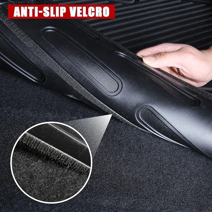 Mabett Seat Back Cover and Cargo Liner for Ford Bronco 4 Door Accessories, All-Weather Backrest Protector Trunk Mat Fit Bronco 2021-2024