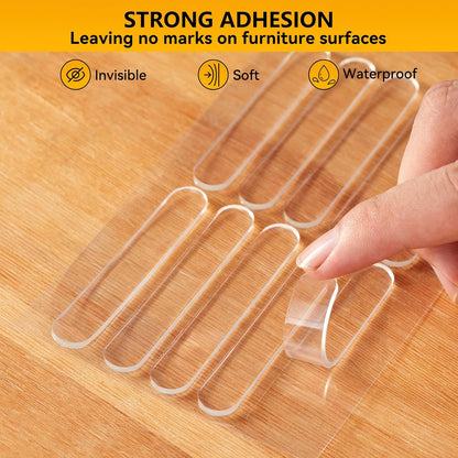8pcs,Wall Bumpers,Furniture Bumpers,Door Stoppers,Silencing pad,Anti Collision Pad,Using for Refrigerator door,Entrance doors,Cabinet doors,Toilet covers,Table corners(S, 3.5*1cm(1.38*0.39in)