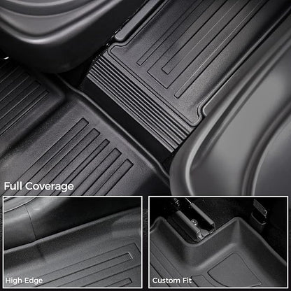 Floor Mats for Hyundai Palisade Gasoline 2026, All Weather Floor Mats Trunk Cargo Liner with Backrest Protectors Accessories, Full Coverage Set (Fit 7/8 Sests)