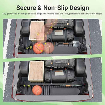 Truck Bed Divider Compatible with 2019-2026 Chevy Silverado GMC Sierra 1500 Truck Bed Organizer Cargo Manager Replacement for 19-26 Chevy Silverado Accessories (Compatible with 19-26 Silverado)