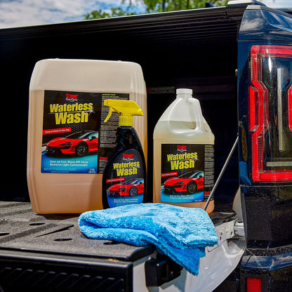 Stoner Car Care 92606 Waterless Wash Car Detailing Spray – Safe, Scratch-Free Formula Quickly Cleans, Shines & Protects Cars, Trucks, Boats, Motorcycles, RVs & More – No Soap or Hose Needed – 1 Gallon