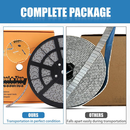 0.25 Oz Gray Adhesive Wheel Weights（715pcs,11lbs/5kg）,1/4 Oz Stick on Wheel Weights for Cars, Trucks, SUVs, Motorcycles, Low Profile