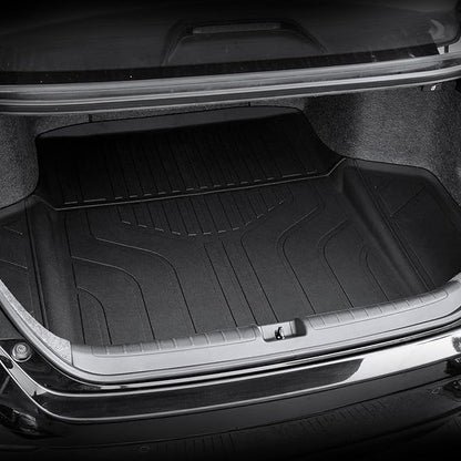 Floor Mats for Honda Accord 2018-2022, All Weather Floor Mats Trunk Cargo Liner and Door Sill Guards Accessories, Full Coverage Set