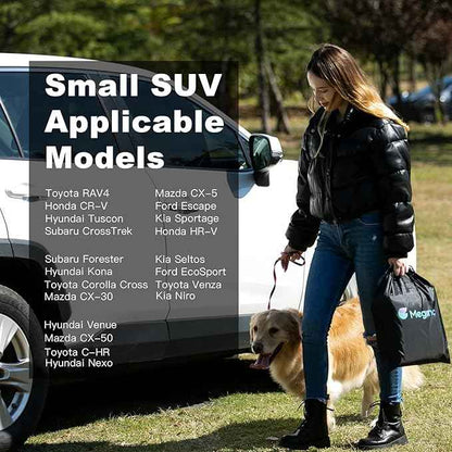 SUV Cargo Liner for Dogs,100% Waterproof Pet Trunk Car Seat Cover Mat with Bumper Flap Protector,Dog Protect Auto Carpet, Heavy Durable Pet Car Seat Protector for SUV CRV RAV4 Q5 CX5
