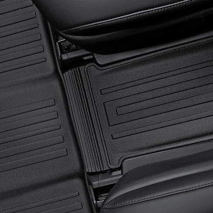 Floor Mats for 2026 Hyundai Palisade 7/8 Seat (Only Gas), All Weather TPE Black Cargo Mat with 3rd Seat Back Cover and Lower Trunk Mat for 2026 Hyundai Palisade Calligraphy Accessories