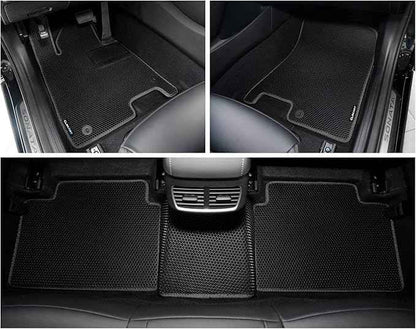 CLIM ART All-Weather Car Floor Mats Compatible with Hyundai Sonata 2020-2026/Kia K5 2021-2026, Custom-Fit Heavy-Duty Floor Liners for Cars & SUVs, Car Accessories for Men & Women, Black - FL011520234