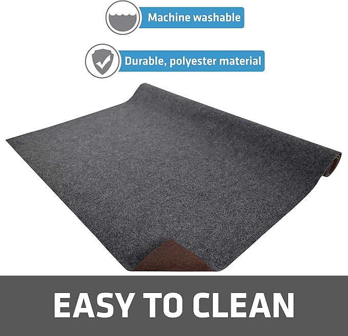 Drymate Premium Reversible Cargo Liner Mat (Brown/Charcoal), (60” x 84”), Seat Cover/Trunk Liner - Absorbent/Waterproof/Durable - Vehicle Protection Mat for SUVs, Trucks, Vans, Cars, Dogs (USA Made)