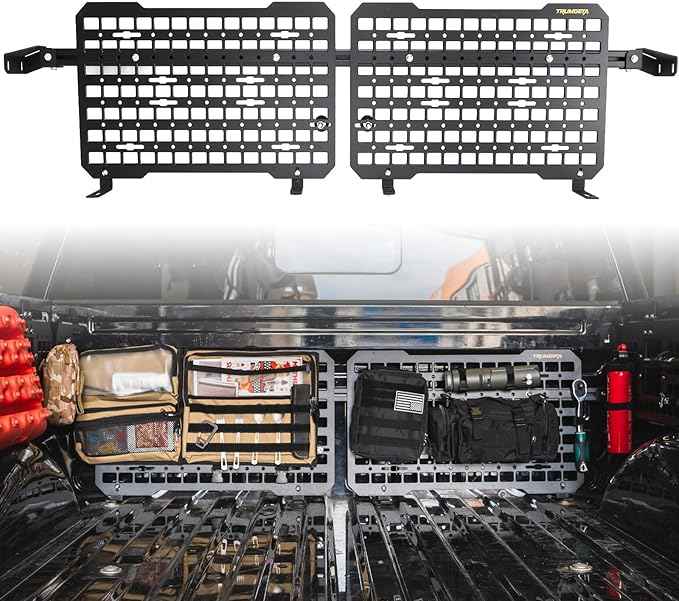 Front Bed MOLLE Panel Fit for 5.5 Feet Ford F150 2015-2026 Truck Storage Organizer System