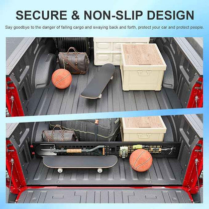 Truck Bed Divider Compatible with 2015-2026 Ford F150 Cargo Manager Molle Panel Truck Bed Organizer Replacement for 2015-2026 Ford F-150 Accessories