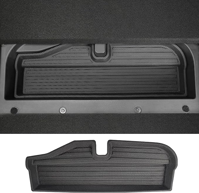 Mabett Trunk Lower Storage Mat for Ford Bronco Accessories 2026, 2021-2025 4-Door and 2-Door Heavy Car Cargo Mats Black