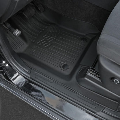 Floor Mats for 2016-2024 2025 Dodge Durango 6-seat, All Weather TPE Cargo Liner Cargo Mat and 3rd Row Backrest Mats for SRT Durango Accessories