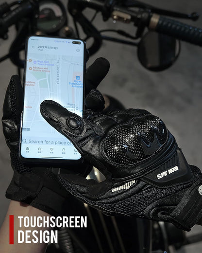 Motorcycle Gloves Touch Screen for Men Women Padding Hard Knuckle Cycling Motorbike ATV Hiking Riding Climbing Glove