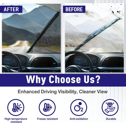 AJK Wiper Blades for Mazda CX-30 2020 2021 2022 2023 2024, 3 Piece All Weather OEM Quality Automotive Replacement Windshield Wiper Blades for My Car