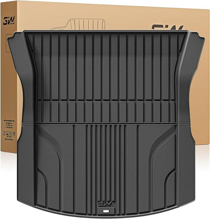 3W Cargo Liner Tesla Model 3 2024 2025 2026 Trunk Mat, All Weather Protection Waterproof, Custom Fit TPE Accessories Black