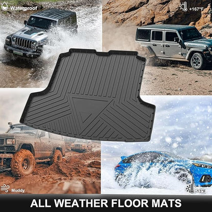 Trunk Mat Compatible with 2019-2026 Nissan Altima Cargo Liner TPE Waterproof Cargo Mat Replacement for 2021 2022 2023 2024 2025 2026 Altima Accessories